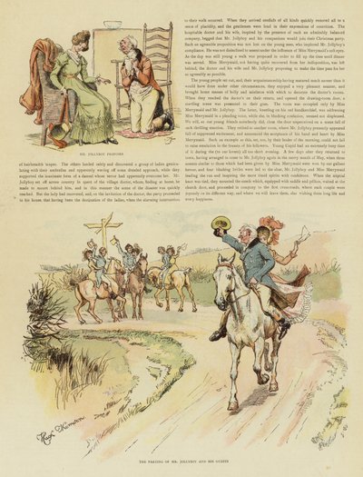 Wieczór kawalerski pana Jollyboya autorstwa Hugh Thomson